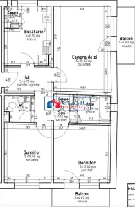 Vanzare apartament 3 camere decomandat zona Fabricii Marasti Kaufland, Cluj-Napoca - foto 12