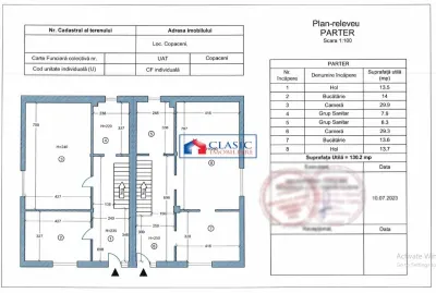Vanzare parte duplex in Copaceni, 263 mp utili, semifinisat! - foto 12