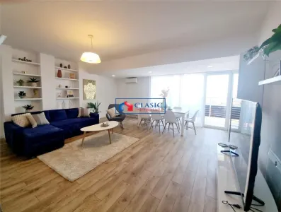 Inchiriere apartament tip penthouse 5 camere de LUX in Buna Ziua- zona Mega Image - foto 2