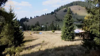 3 Hectare teren in varf de munte  si 2 cabane pe traseul Via Transilvanica - foto 5