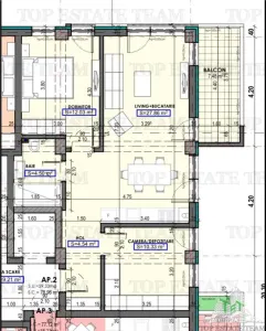 Apartament 3 camere in proiect nou - Bratianu Constanta - TVA inclus - foto 2