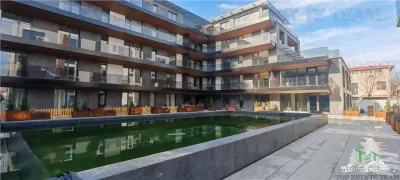 Apartament de 4 camere, cu finisaje premium, 160mp, 2bai, 2 bucatarii, toate utilitatile, piscina, complex rezidential securizat, zona Padurea Baneasa - Voluntari