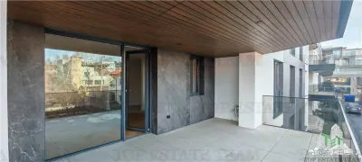 Apartament de 4 camere, cu finisaje premium, 160mp, 2bai, 2 bucatarii, toate utilitatile, piscina, complex rezidential securizat, zona Padurea Baneasa - foto 13