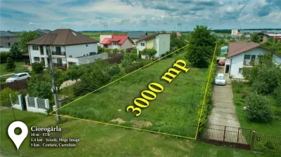 Teren 3000mp stradal cu toate utilitatile 10 minute de Bucuresti! - foto 4