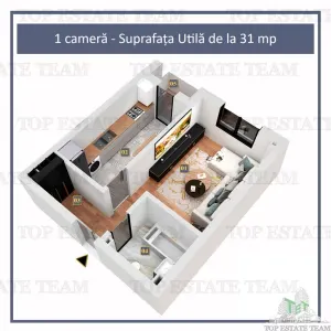 Promotie de Vara! Studiou cu finisaje premium, in Militari Residence. - foto 2