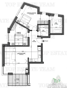 Apartament 3 camere in bloc nou, zona Mosilor - Bucuresti