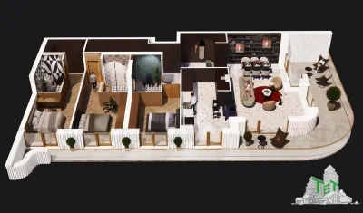 Apartament de vânzare în Pipera - 4 camere cu terasa 67 mp - foto 14