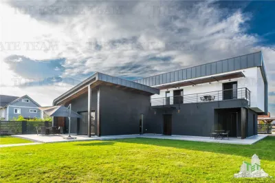 Casa moderna in Corbeanca cu 5 dormitoare si instalatia pentru piscina pregatita - foto 2