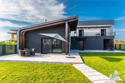Casa moderna in Corbeanca cu 5 dormitoare si instalatia pentru piscina pregatita - foto 3