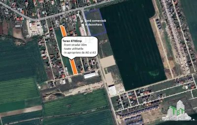 Balotesti - Teren intravilan cu toate utilitatile - foto 2