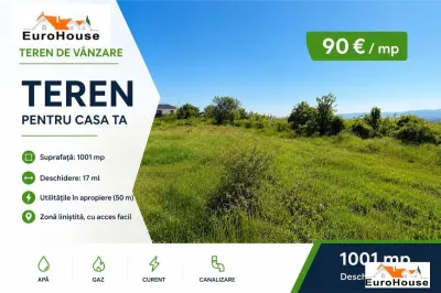 Teren de vanzare cu vedere panoramica - Alba Iulia