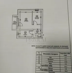 GIROC - AP. CU 1 CAMERA - mobilat si utilat, decomandat + POD PROPRIU - foto 8