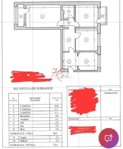 Vanzare apartament 3 camere Doamna Ghica - foto 11