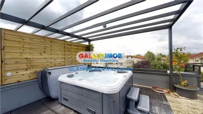 Vila de LUX | MOBILATA | PIPERA  | TERASA CU JACUZZI - foto 4