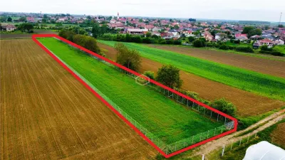 Teren 3.600 m² in Odoreu | 7 km de Satu Mare | 160 m de Principala - foto 7