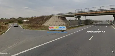 Teren intravilan 5000 mp Gruiu str Maidanului sosea utilitati - foto 2
