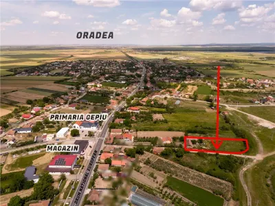 RECO Casa de vanzare cu 3014 mp teren si dublu front stradal ,Gepiu - foto 3