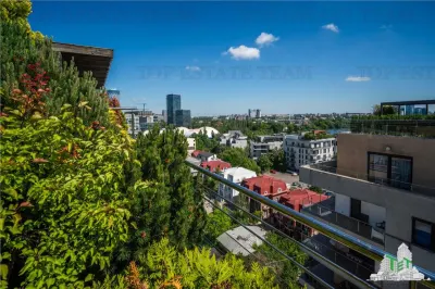 Penthouse 4 camere cu terasa de vanzare in zona Nordului Bucuresti - foto 25
