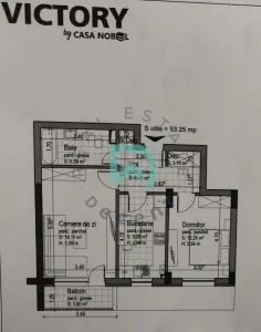 Apartament 2 camere Casa Nobel - Tractorul, 53 mp - Brasov - foto 19