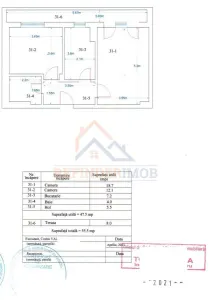 Vanzare 2 camere Unirii Decebal 56mp - foto 11