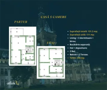 Casa individuala in Vorovesti | 5 camere | Intabulata - foto 7