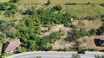Priveliste de vis! Teren intravilan - 2.496 m² in Ardud-Vii - foto 3