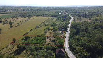 Priveliste de vis! Teren intravilan - 2.496 m² in Ardud-Vii - foto 4