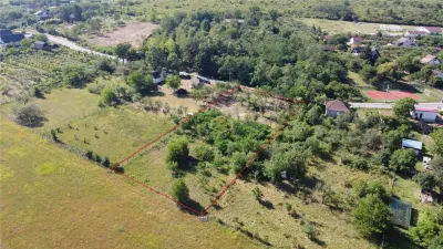 Priveliste de vis! Teren intravilan - 2.496 m² in Ardud-Vii - foto 5