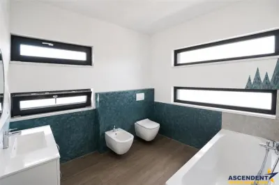 Resedinta stil, 3 dormitoare, sistem termic in pardoseala, terasa, lot 530 mp, Sanpetru, Brasov. - foto 25