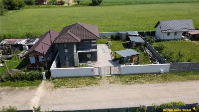 Resedinta stil, 3 dormitoare, sistem termic in pardoseala, terasa, lot 530 mp, Sanpetru, Brasov. - foto 10