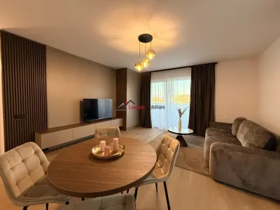 Apartament mobilat si utilat, 55,5 mp plus terasa 25 mp, la cheie in Floresti. - foto 2