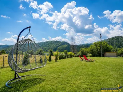Refugiu pretios:jacuzzi, lemn masiv,2.000 mp teren,4 dormitoare, cuptor, investitie turistica - foto 4