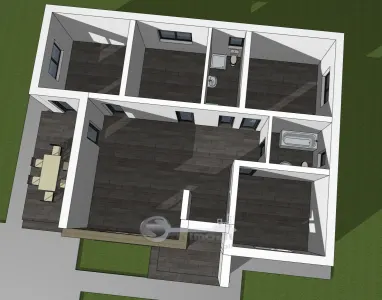 Teren cu autorizatie pentru casa plan parter de vanzare in Valea Adanca Iasi - foto 4