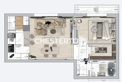 Apartamente Premium cu 2 Camere + Dressing | La granita cu Sectorul 6 | In faza de constructie | Reducere 5% - foto 22