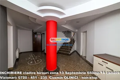 Spatii birouri de inchiriat zona 13 Septembrie I S+P+3 I 650 util - foto 11