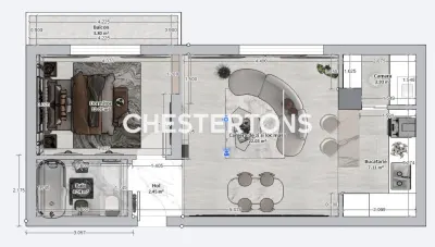 Apartamente Noi cu 2 Camere Premium | La granita cu Sectorul 6 | In faza de constructie | Reducere 5% - foto 18