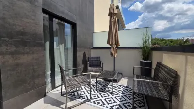 Apartament 2 camere de lux, Semicentral, etaj 1, prima inchiere, terasa, AC, parcare - foto 8