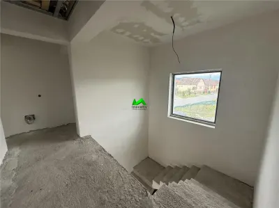 Casa noua individuala de vanzare 4 camere teren 400mp Sibiu Vestem - foto 4
