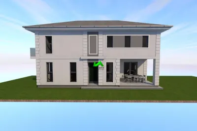 Casa noua individuala de vanzare 4 camere teren 400mp Sibiu Vestem - foto 9