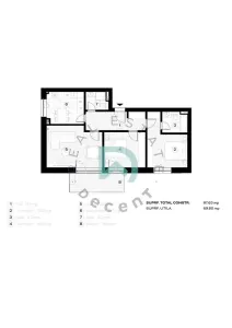 Apartament 3 camere de vanzare - Ansamblu rezidential nou, Sibiu - foto 4