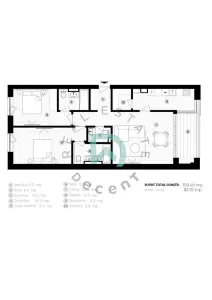 Apartament 3 camere de vanzare - Ansamblu rezidential nou, Sibiu - foto 4