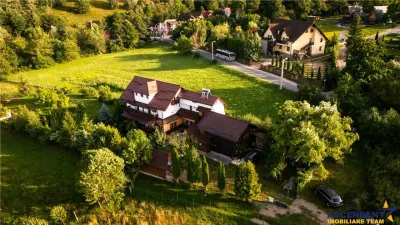 FILM! Casa+pensiune la cheie,1.742 teren de vis, Tohanita, Zarnesti, Brasov - foto 3