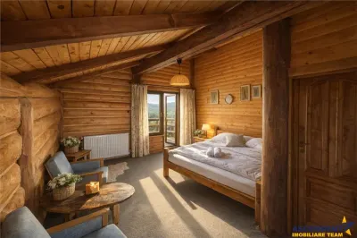 Resedinte montane,mobilate,echipate, jacuzzi,piscina,pretios areal,Sambata de Sus. - foto 4