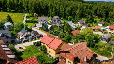 Vila stil si cu potential turistic, +8camere, 6 bai, panorama, terase, gradina, Busteni, Valea Alba. - foto 8