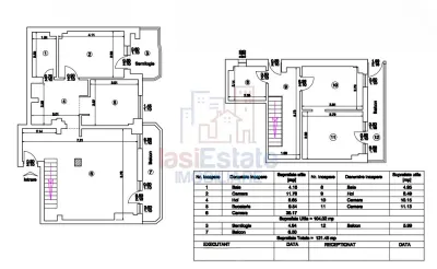 Apartament 4 camere Palas - Sf Lazar - Iasi