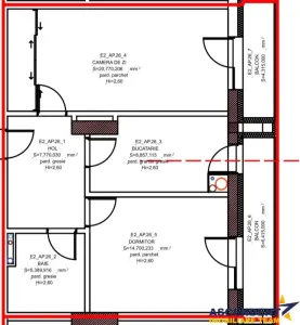 Apartament 2 camere Skyline City | 57 mp utili + 2 balcoane | Etaj 2 | Parcare inclusă - foto 10