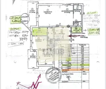 Apartament  decomandat cu 3 camere 2 bai de 105 mp utili - foto 15