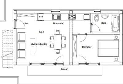 Apartament 2 camere, Valea Lupului-Rediu, 51mp, 0% comision - foto 8