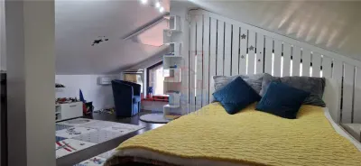 Suceava Scheia Vila P+E+M 240mp LUX  mobilata si dotata complet Teren 1000mp amenajat - foto 15