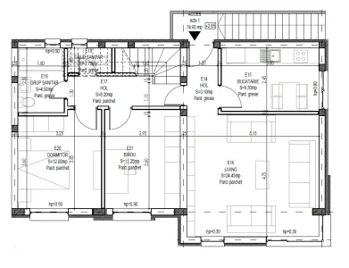 Ap. 3 camere 2bai + terasa zona Rediu - foto 11